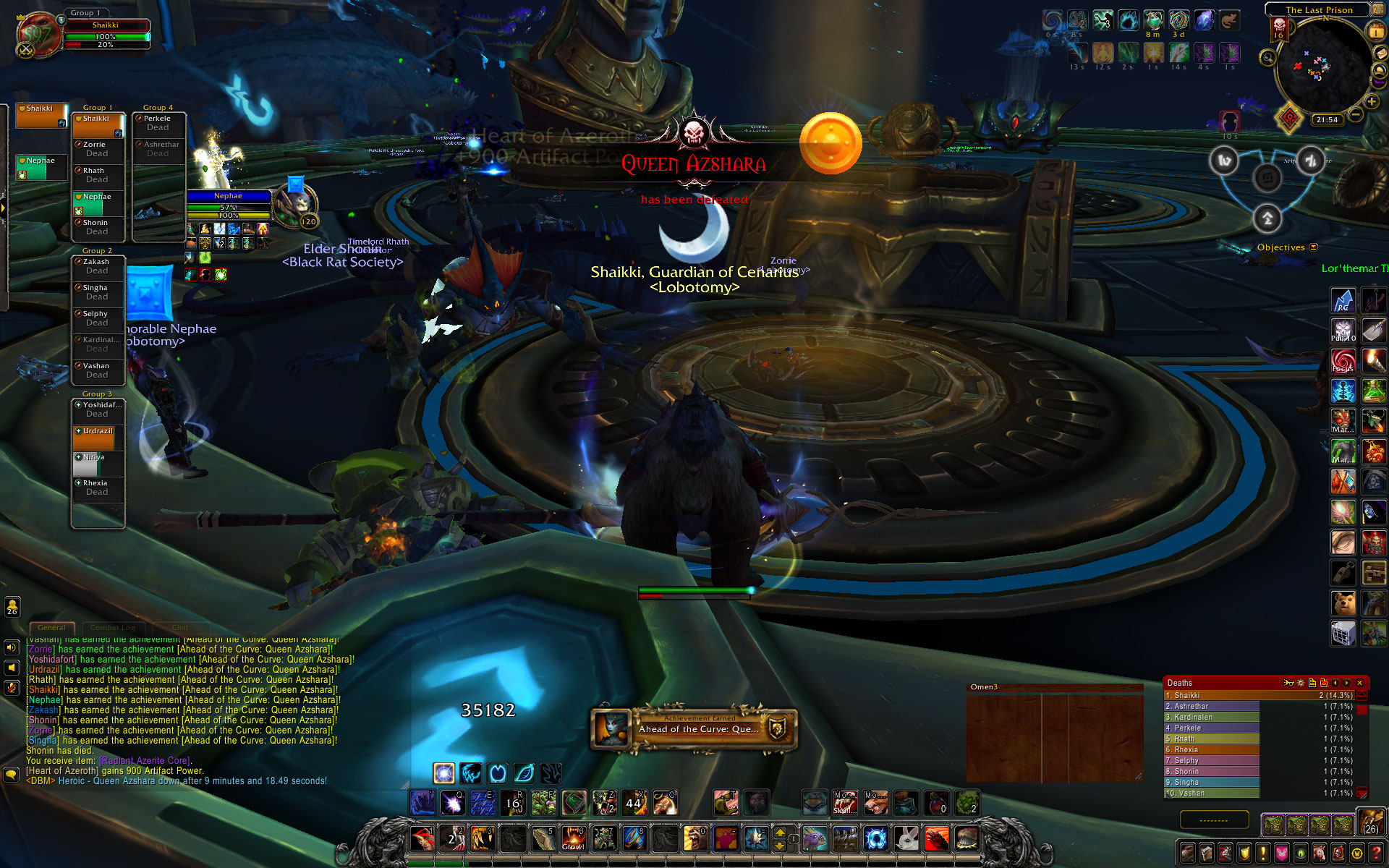 Heroic Azshara; Ahead of the Curve