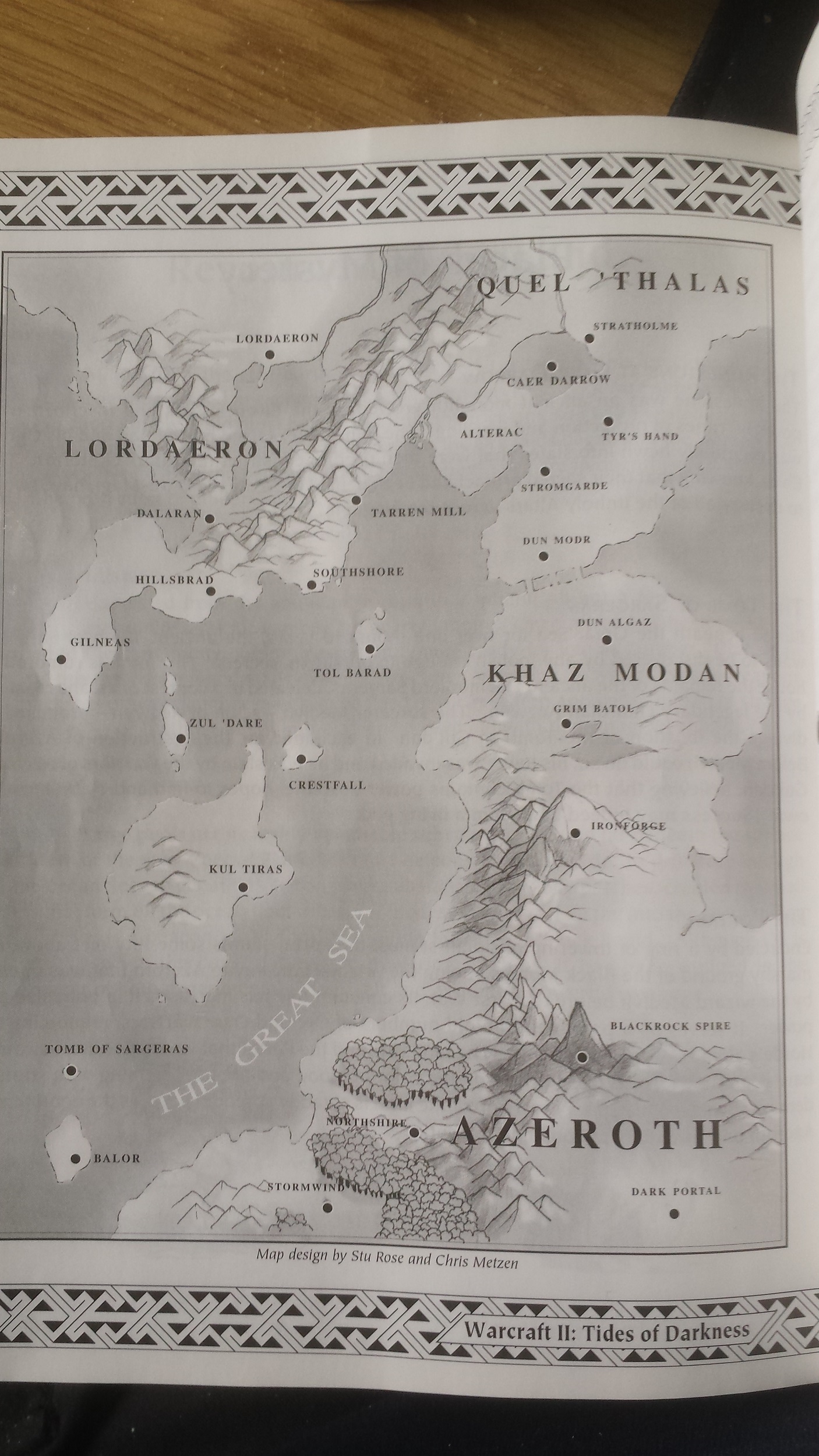 Eastern Kingdoms as of Warcraft 2