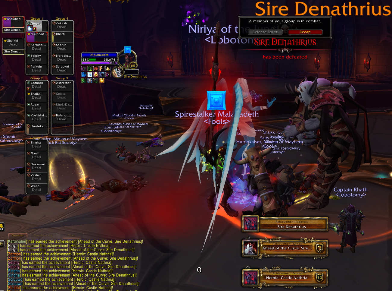 A Flawless Denathrius Kill