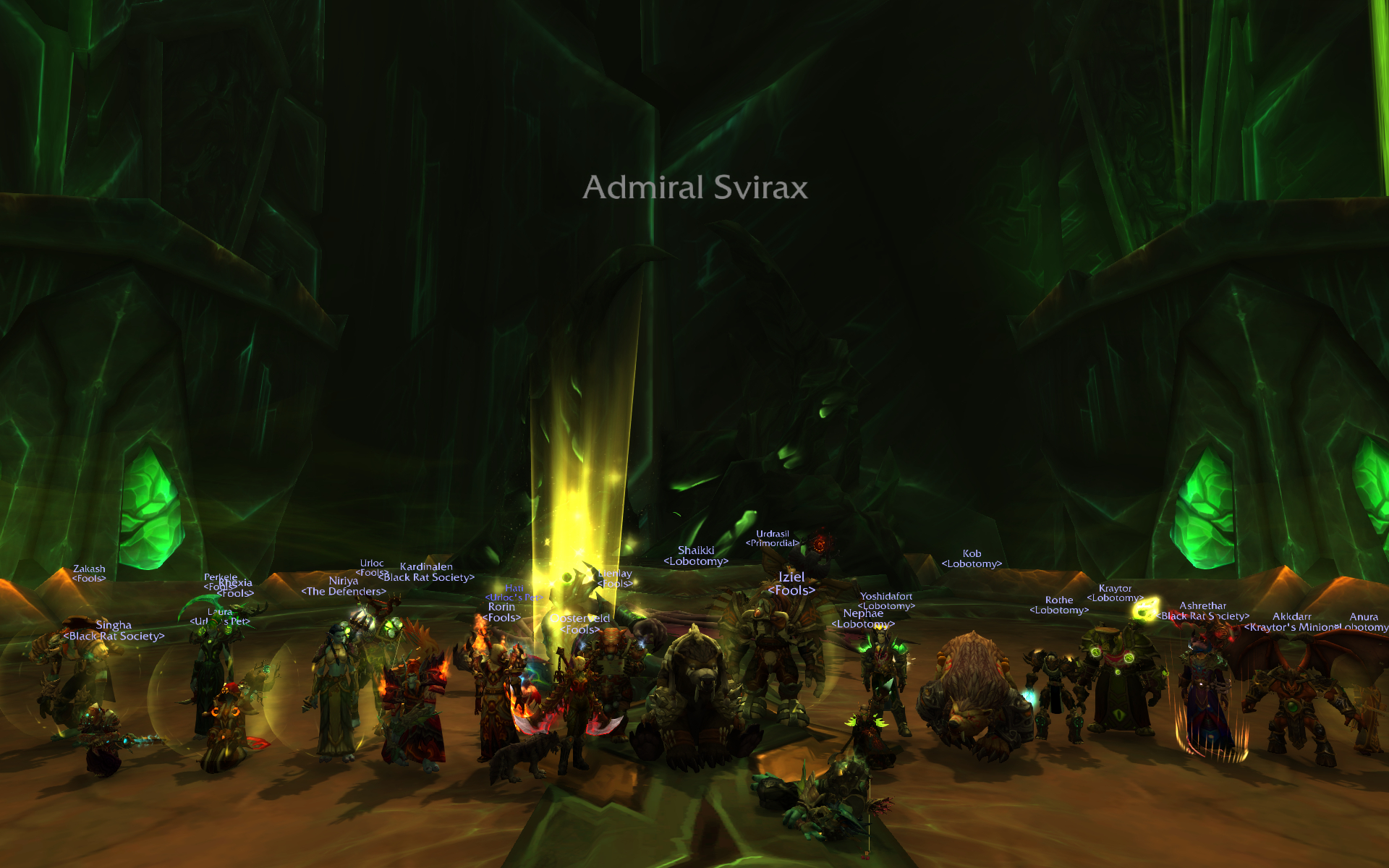 Heroic Antoran High Command