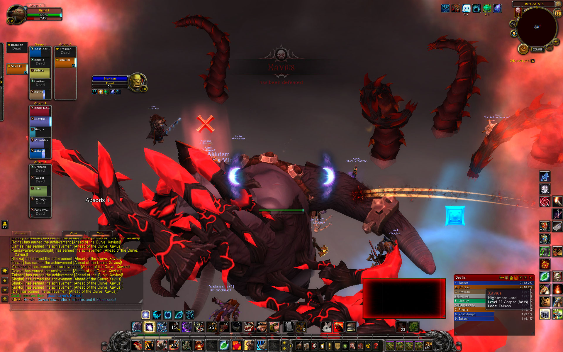 Heroic Xavius!