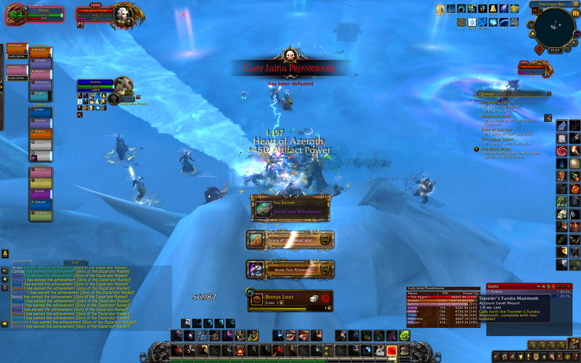 Glory of the Dazar'alor Raider