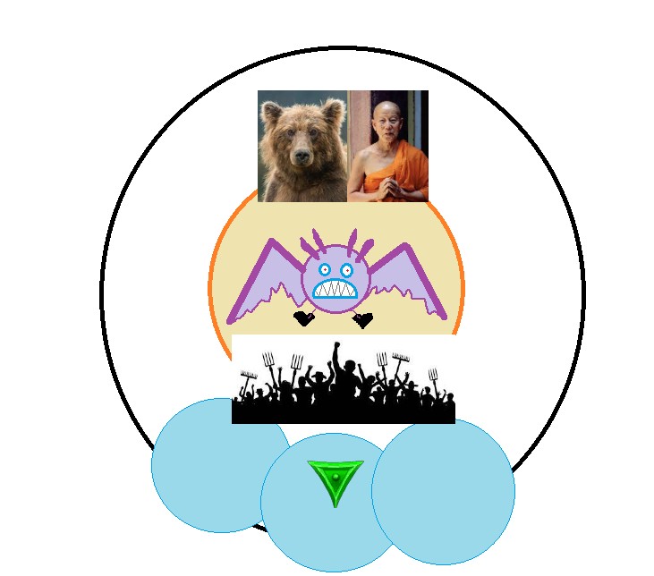 The demented vampire bat has company